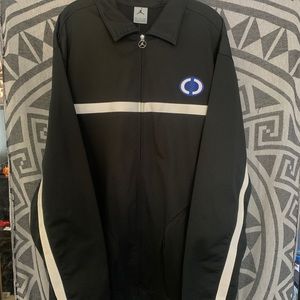 Retro Jordan Zip Up Sweater Size XXL